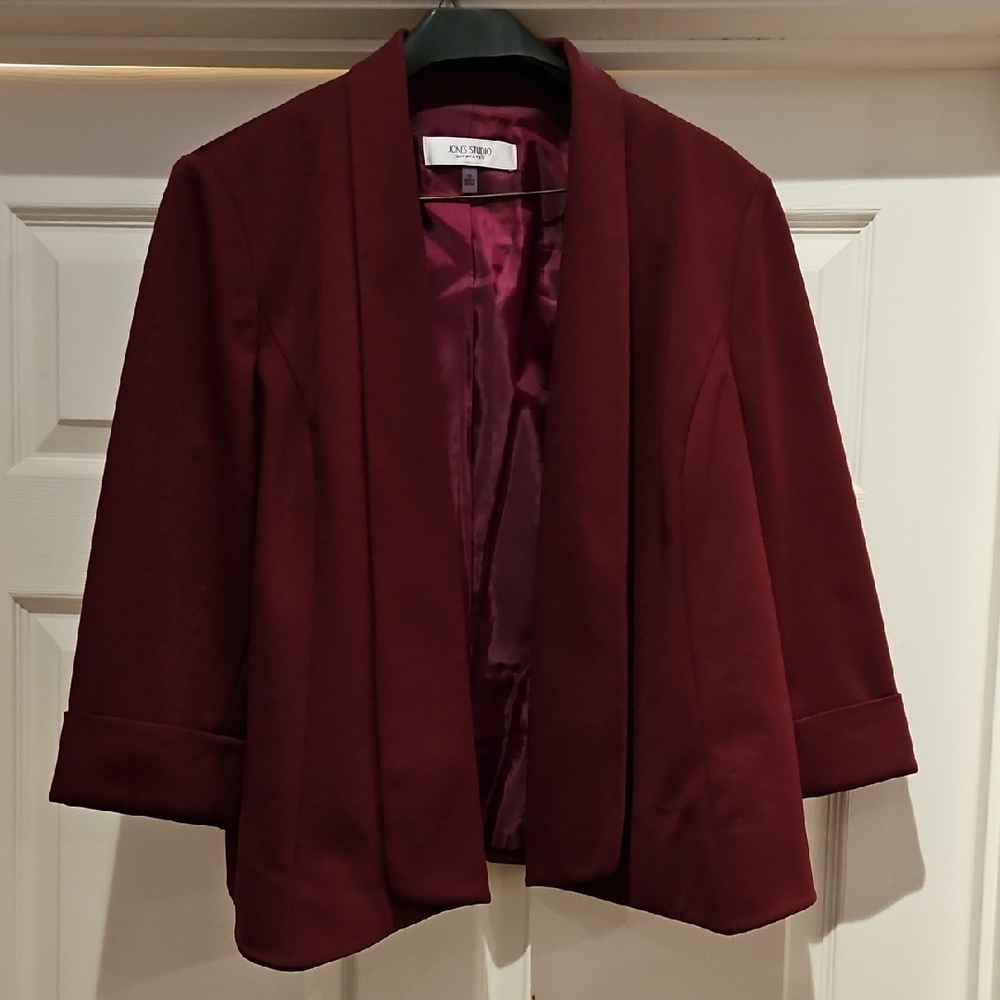 Jones Deep Burgundy Women's Blazer